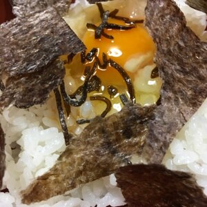 TKG★塩昆布で卵かけご飯